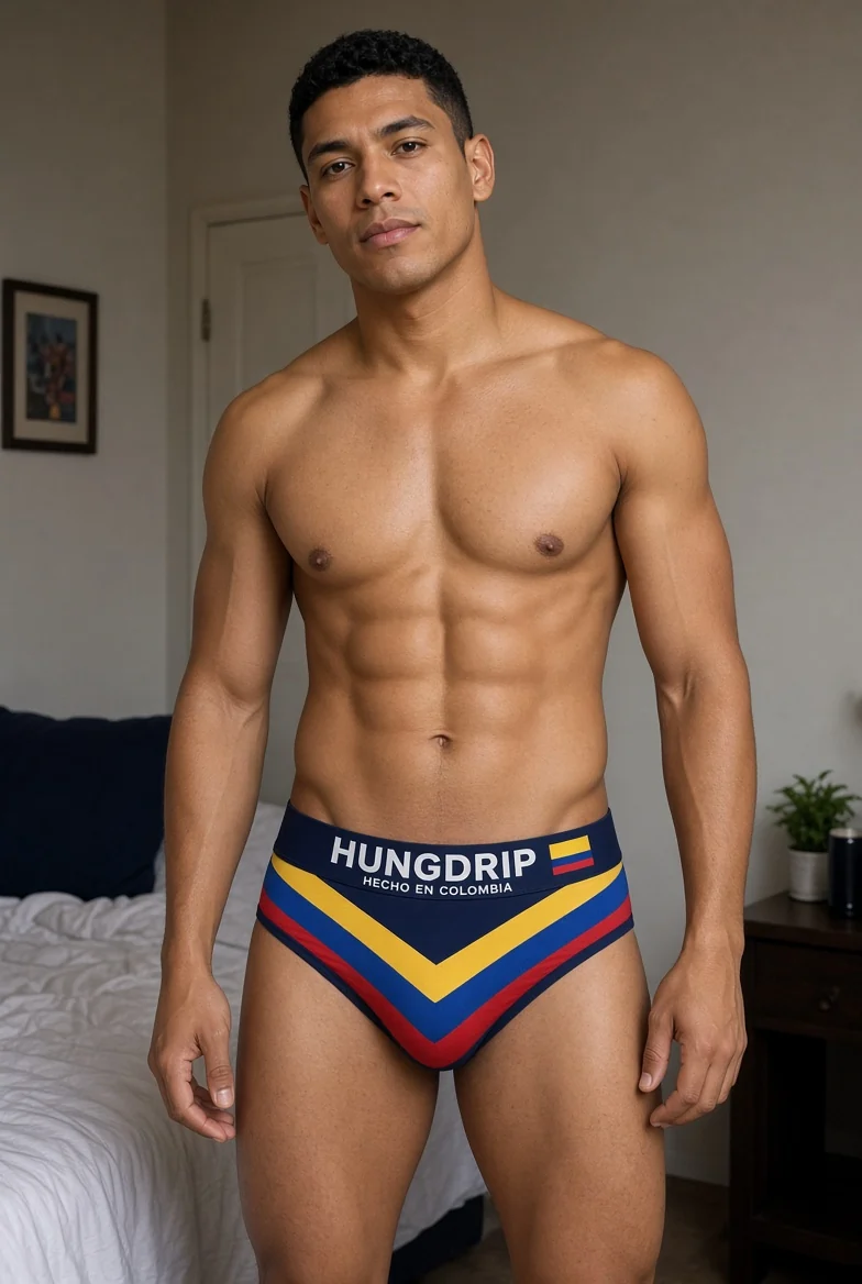 HUNGDRIP chevron tricolor brief concept
