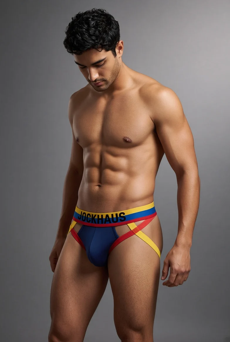 JOCKHAUS blue tricolor jock concept